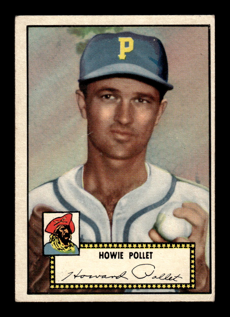 1952 Topps #63b Howie Pollet Very Good HOF-10001695