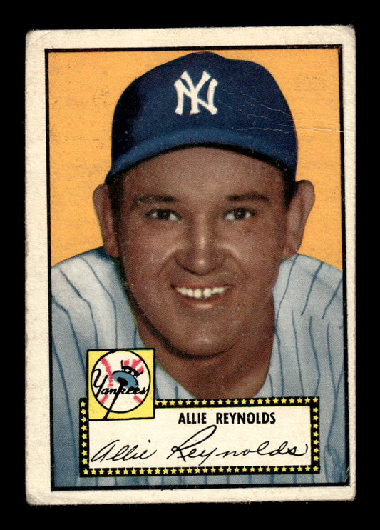 1952 Topps #67 Allie Reynolds Very Good HOF-10001698