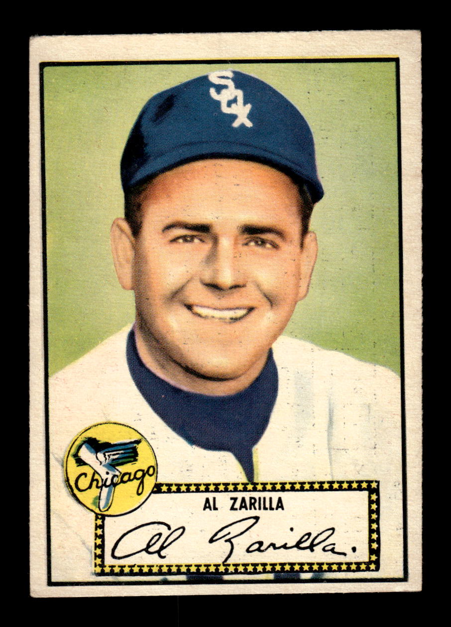 1952 Topps #70 Al Zarilla Very Good HOF-10001701