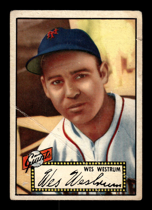 1952 Topps #75 Wes Westrum Poor HOF-10001705