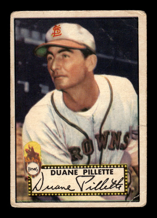 1952 Topps #82 Duane Pillette Very Good HOF-10001710