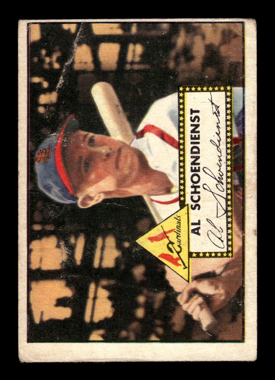 1952 Topps #91 Al Schoendienst Very Good HOF-10001718