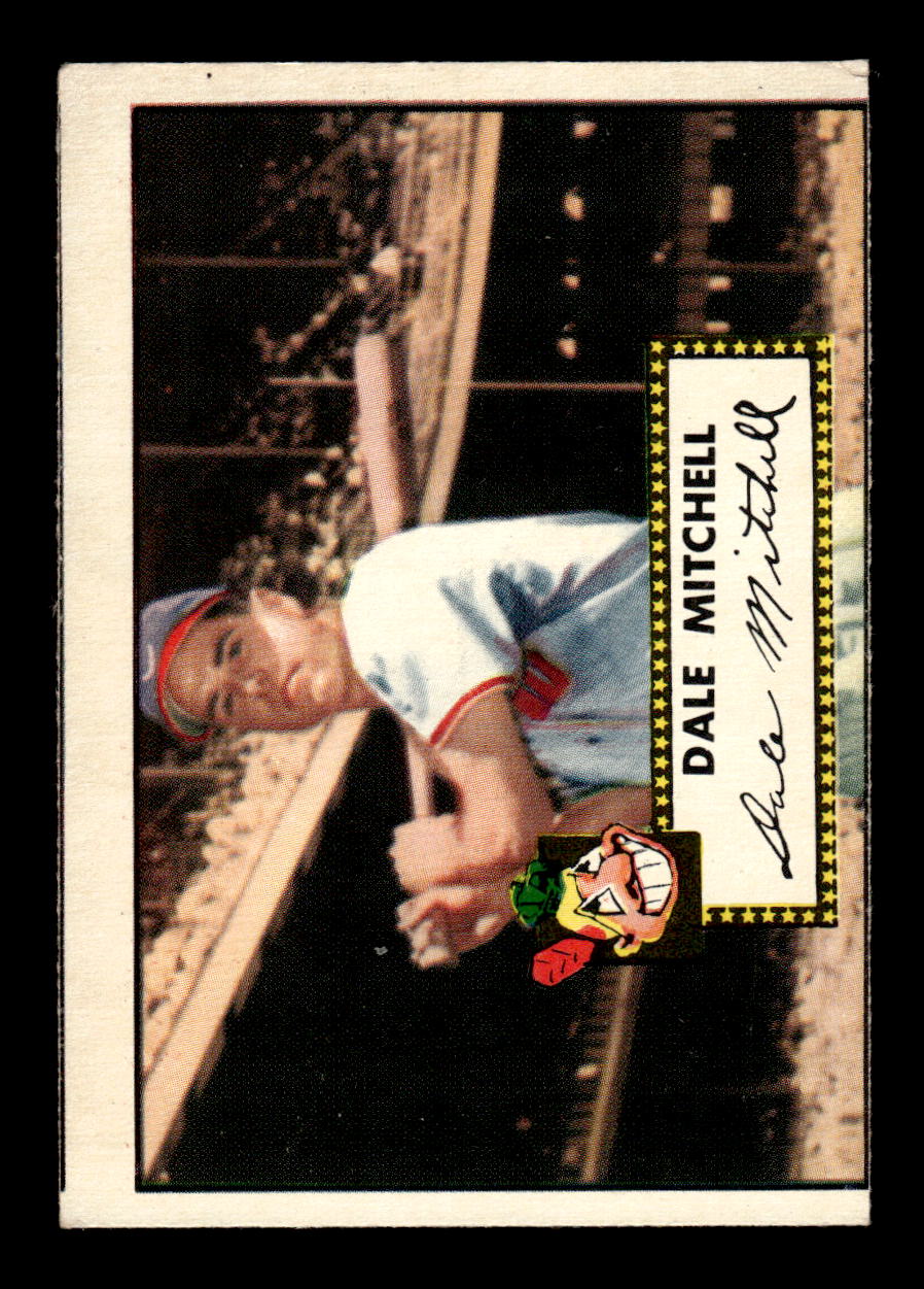 1952 Topps #92 Dale Mitchell Very Good HOF-10001719