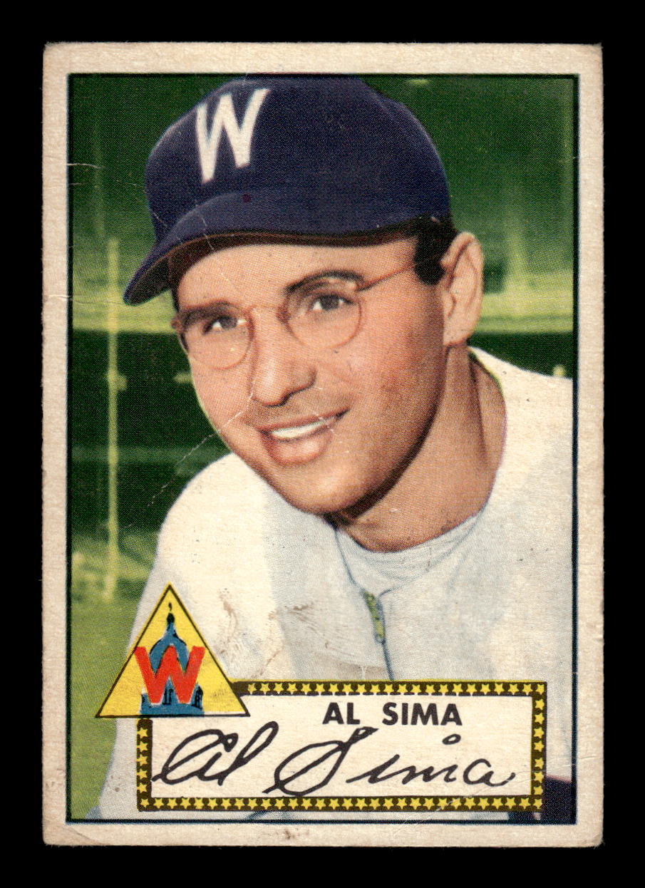 1952 Topps #93 Al Sima Poor HOF-10001720