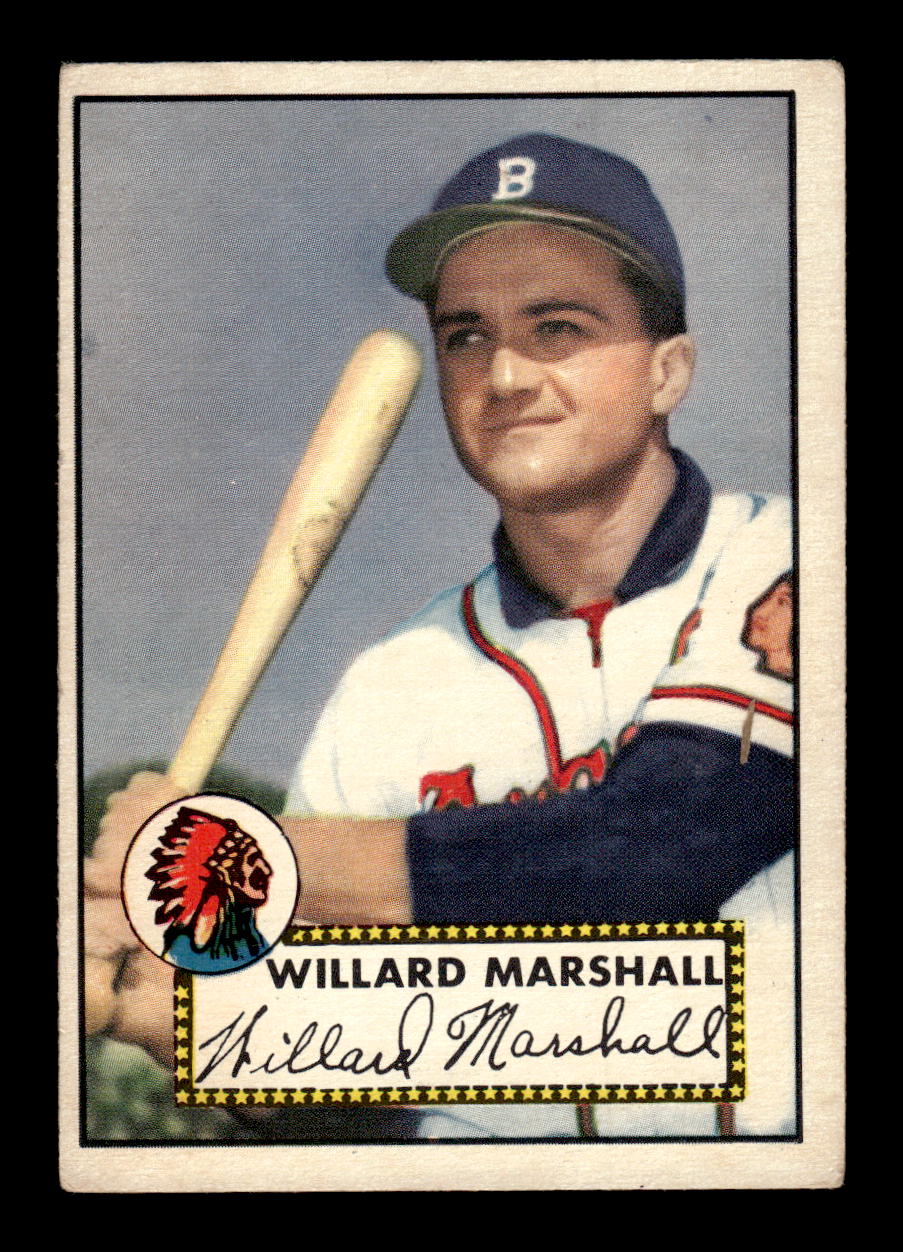 1952 Topps #96 Willard Marshall Very Good HOF-10001723