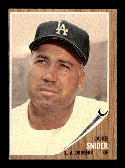 1962 Topps #500 Duke Snider Excellent HOF-10001764