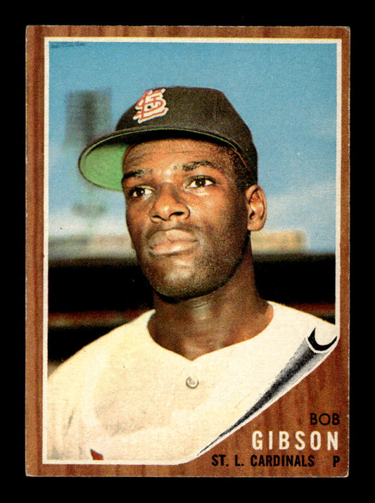 1962 Topps #530 Bob Gibson Excellent HOF-10001765