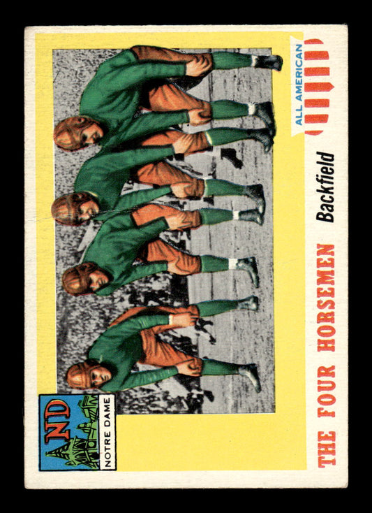 1955 Topps All-American #68 The Four Horsemen Very Good HOF-10001766