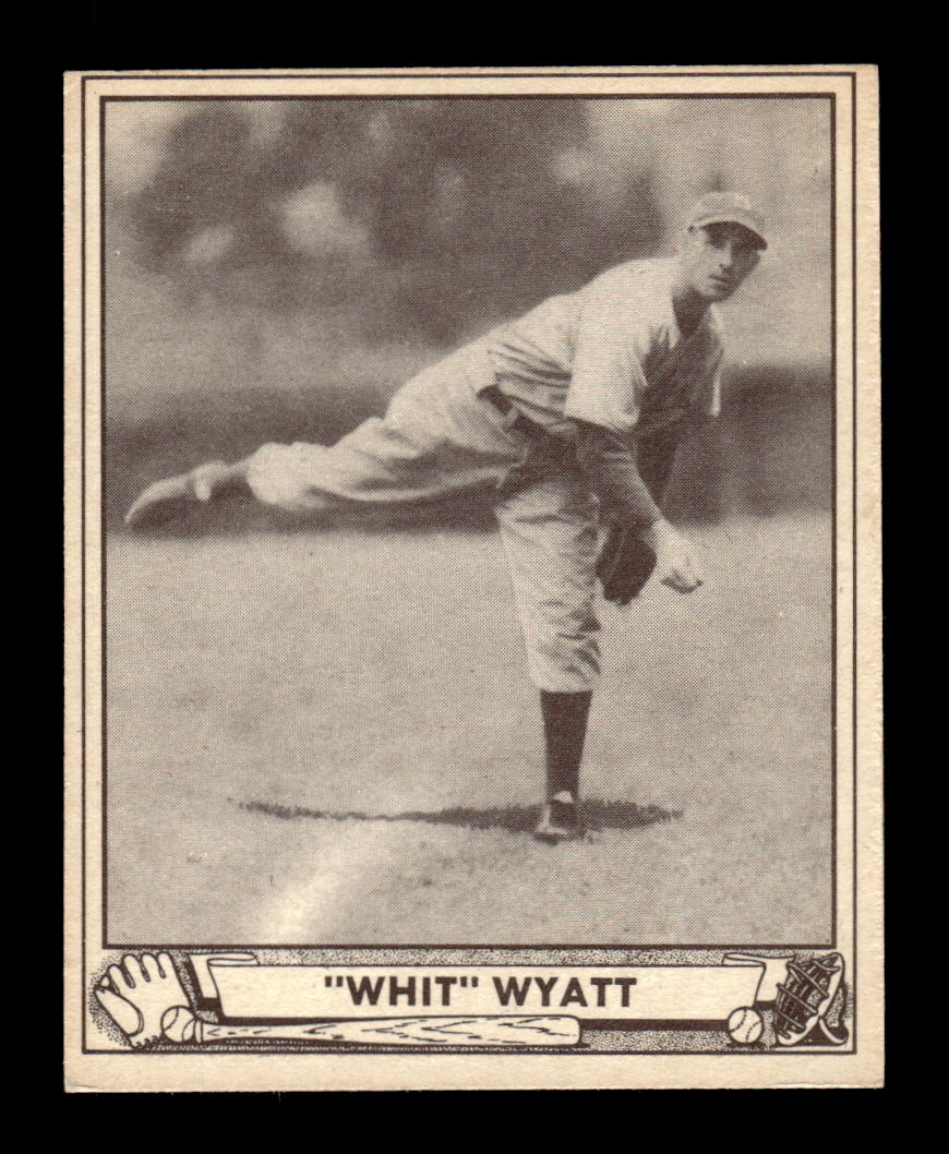 1940 Play Ball #67 Whit Wyatt Excellent HOF-10001773
