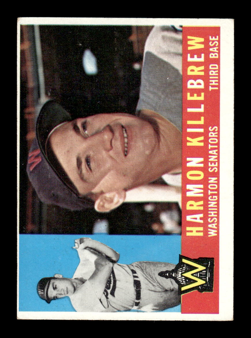 1960 Topps #210 Harmon Killebrew Excellent HOF-10001786