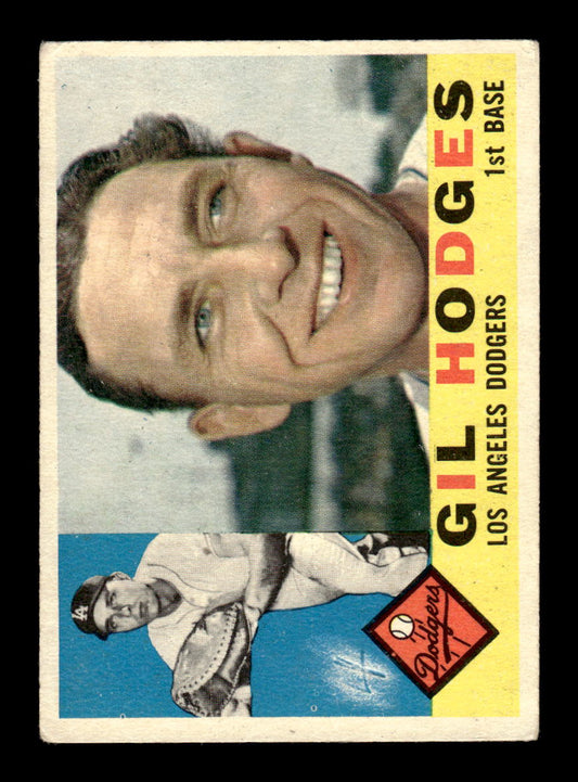 1960 Topps #295 Gil Hodges Poor MK HOF-10001794