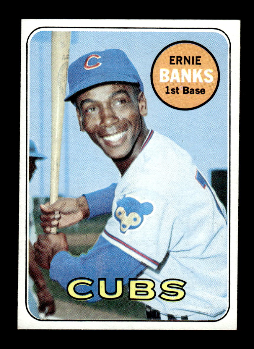 1969 Topps #20 Ernie Banks Excellent HOF-10001797