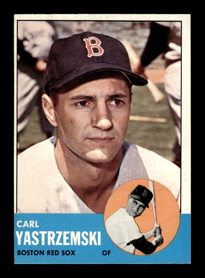 1963 Topps #115 Carl Yastrzemski Excellent HOF-10001802