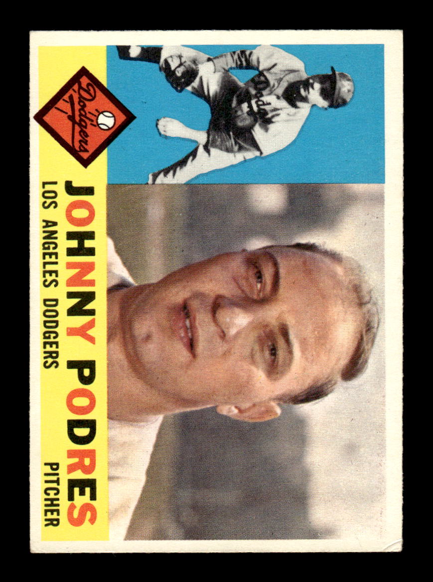 1960 Topps #425 Johnny Podres Excellent HOF-10001808