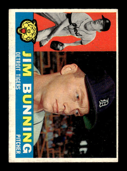 1960 Topps #502 Jim Bunning Very Good HOF-10001810