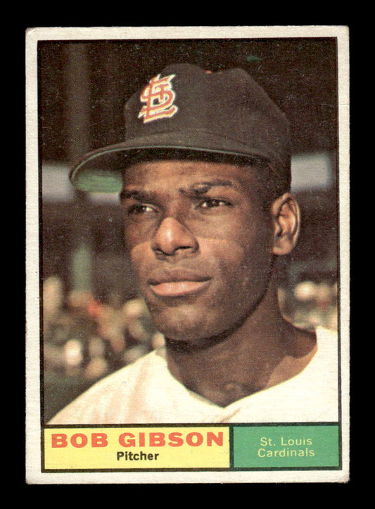 1961 Topps #211 Bob Gibson Very Good HOF-10001815