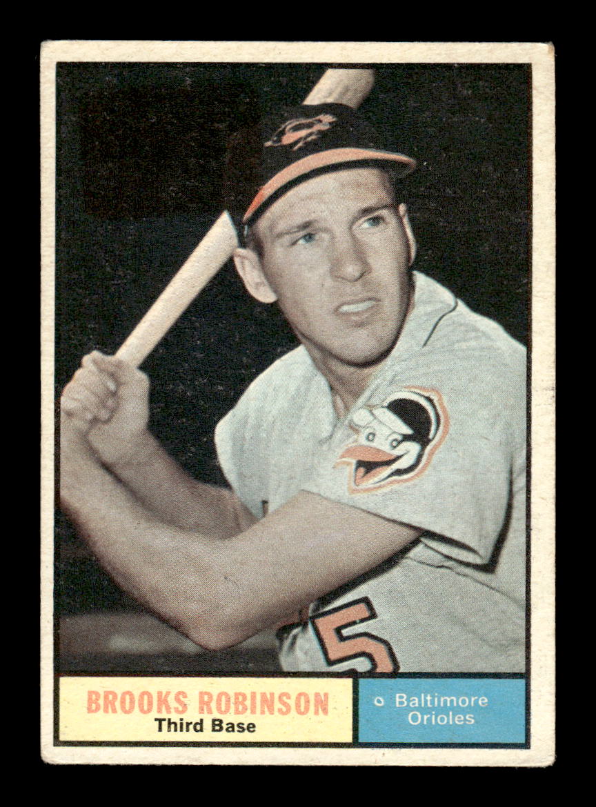 1961 Topps #10 Brooks Robinson Very Good HOF-10001816