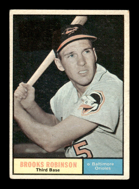 1961 Topps #10 Brooks Robinson Very Good HOF-10001816
