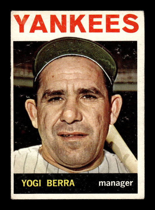 1964 Topps #21 Yogi Berra Very Good HOF-10001818