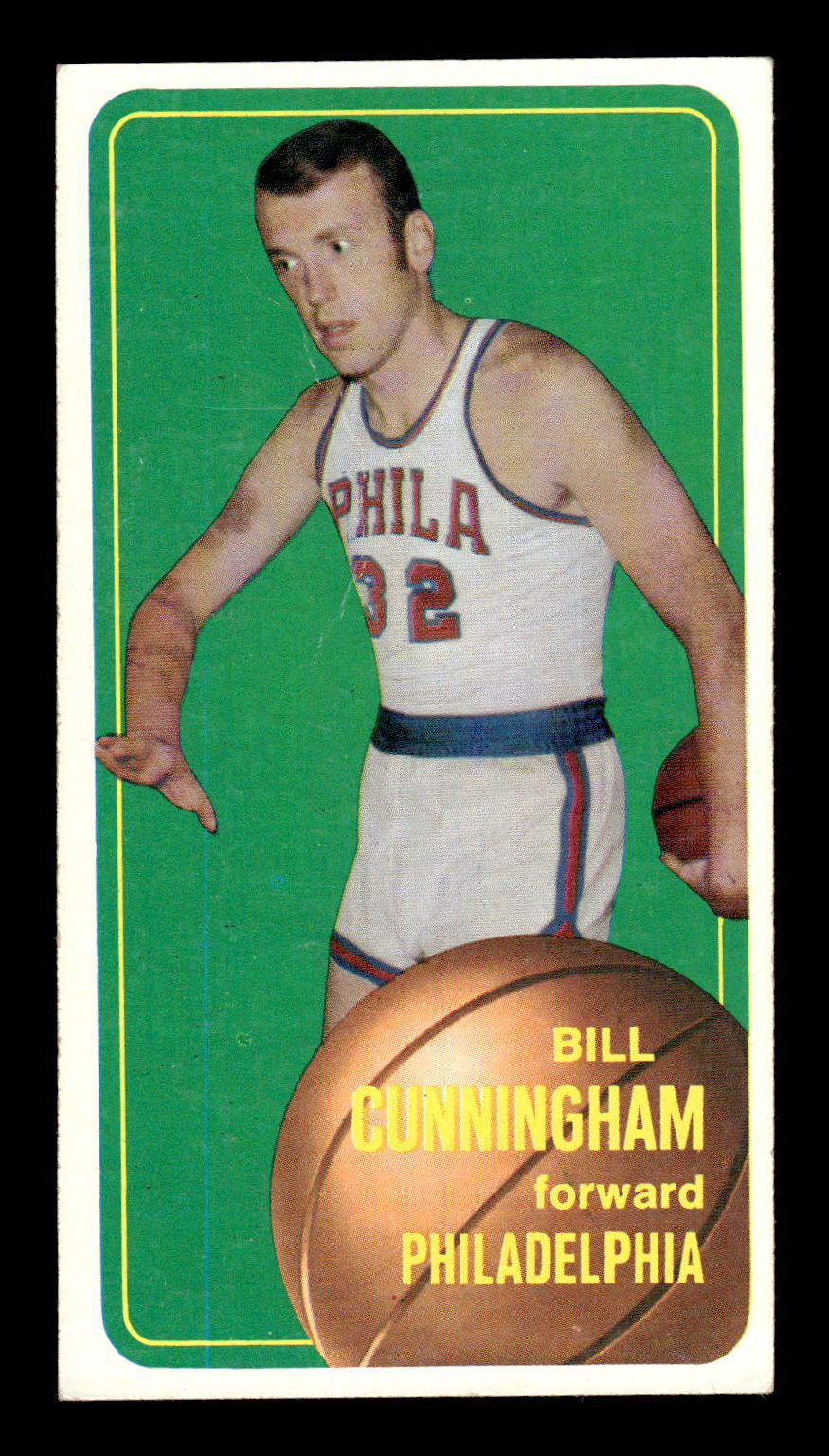1970-71 Topps #140 Billy Cunningham Excellent HOF-10001840