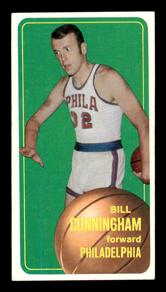 1970-71 Topps #140 Billy Cunningham Excellent HOF-10001840