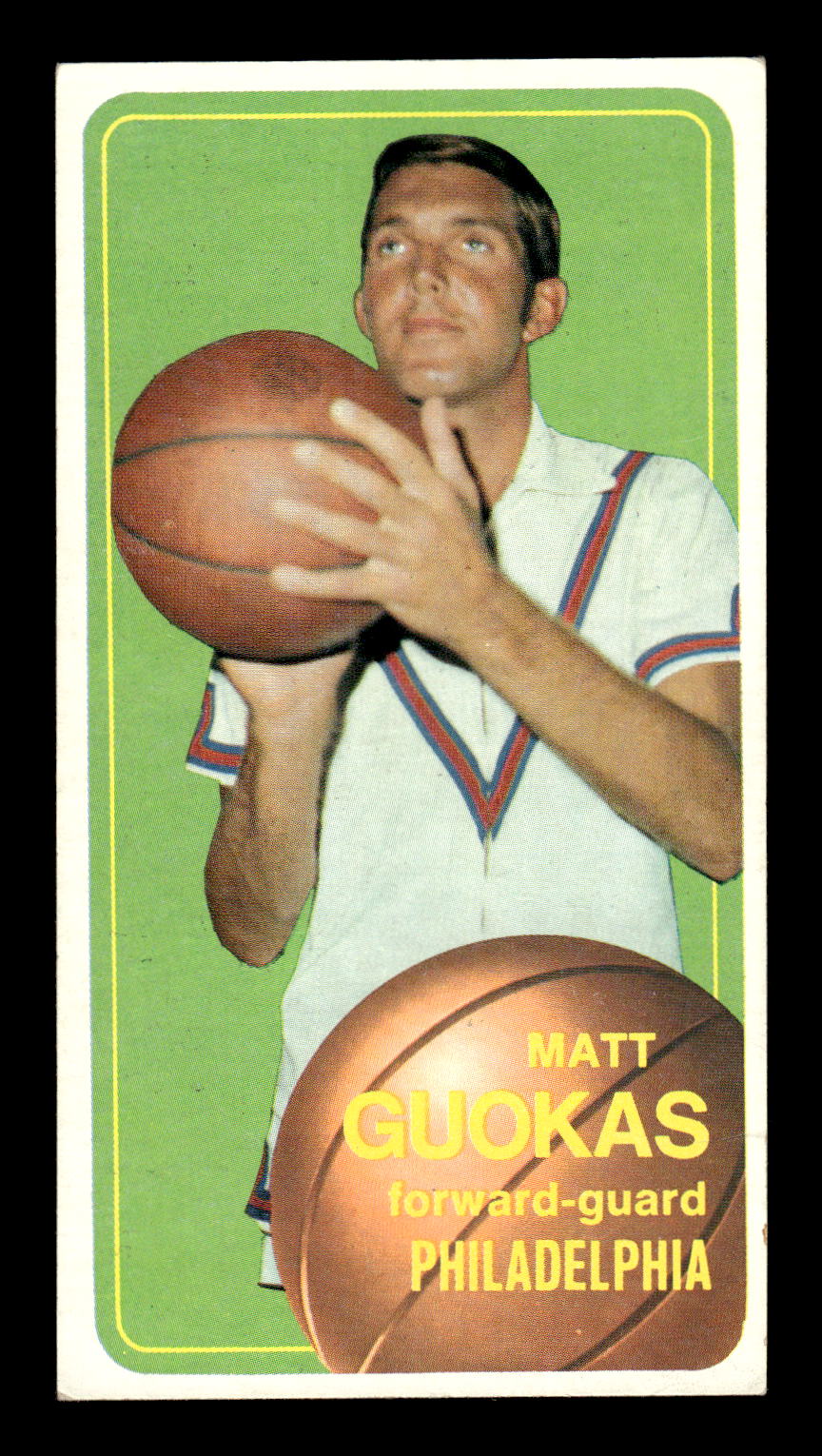 1970-71 Topps #124 Matt Guokas Excellent HOF-10001849
