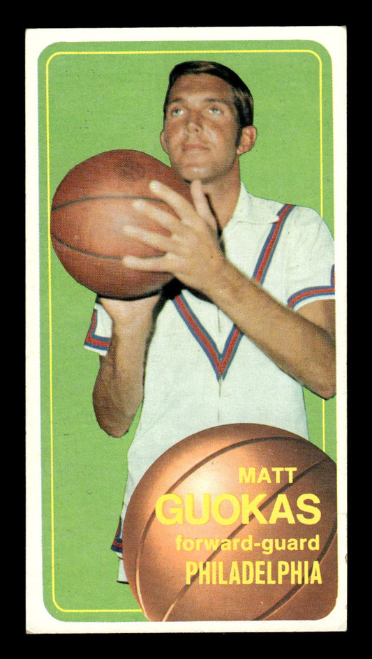 1970-71 Topps #124 Matt Guokas Excellent HOF-10001849