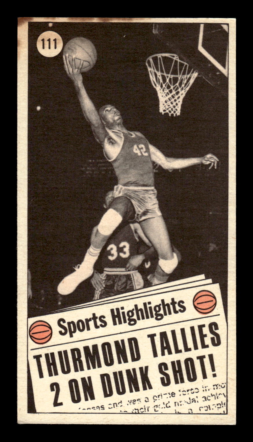1970-71 Topps #111 Nate Thurmond Excellent HOF-10001861