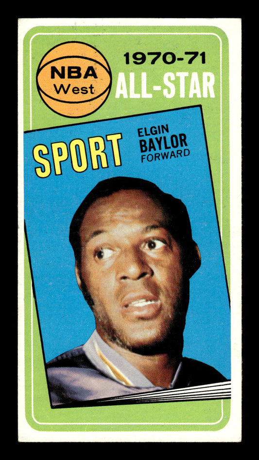 1970-71 Topps #113 Elgin Baylor Excellent HOF-10001862