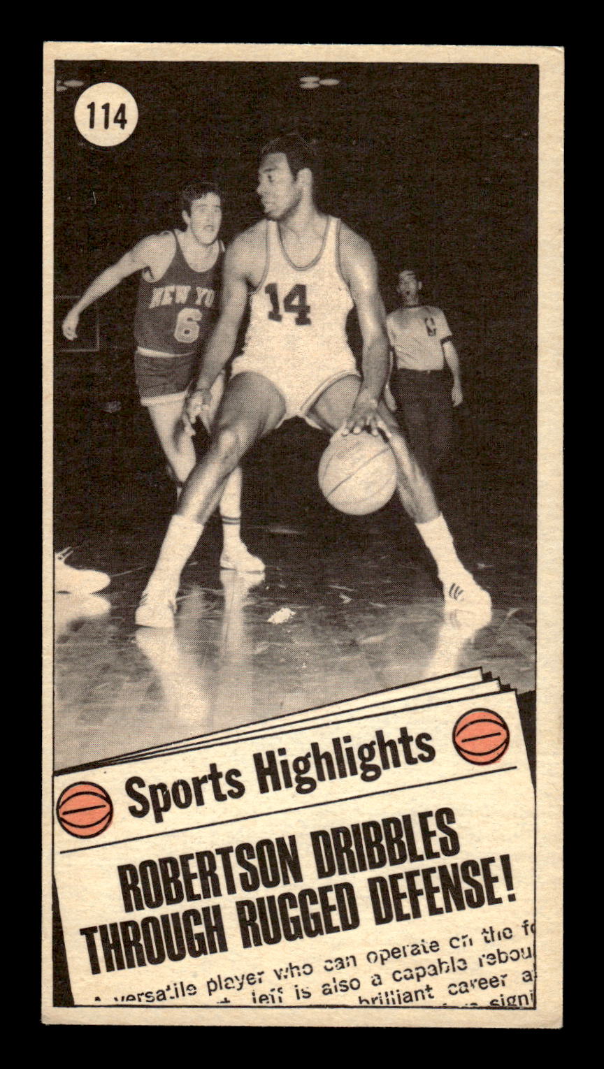 1970-71 Topps #114 Oscar Robertson Excellent HOF-10001863