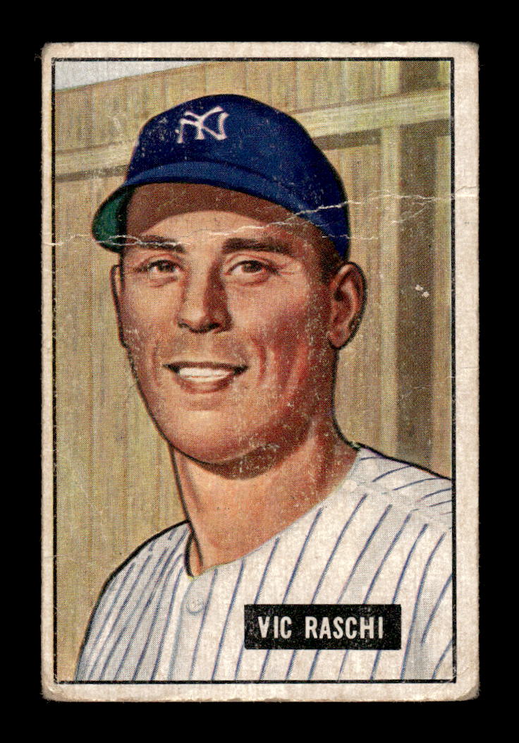1951 Bowman #25 Vic Raschi Poor HOF-10001907