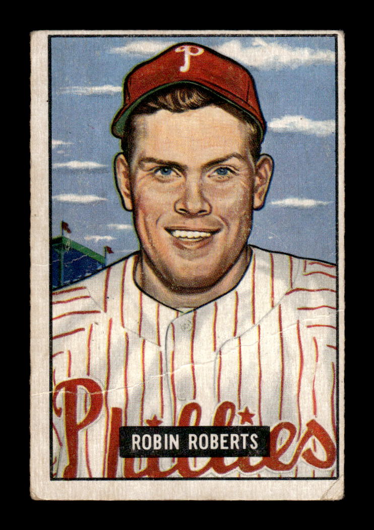 1951 Bowman #3 Robin Roberts Poor HOF-10001912