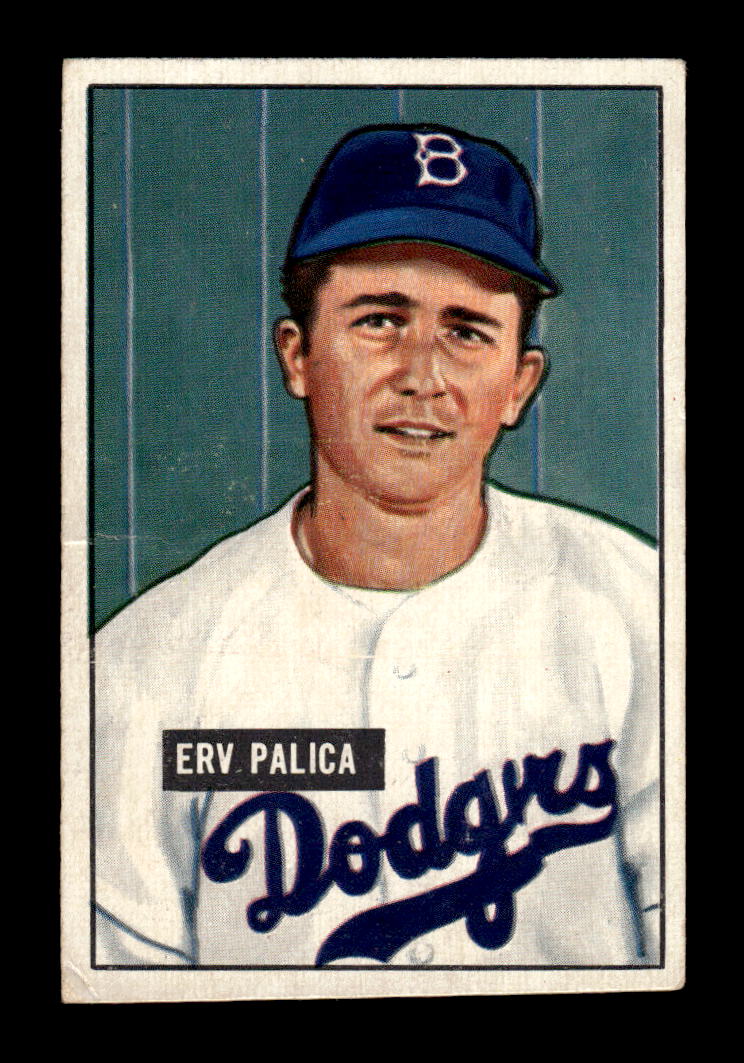 1951 Bowman #189 Erv Palica Very Good HOF-10001916