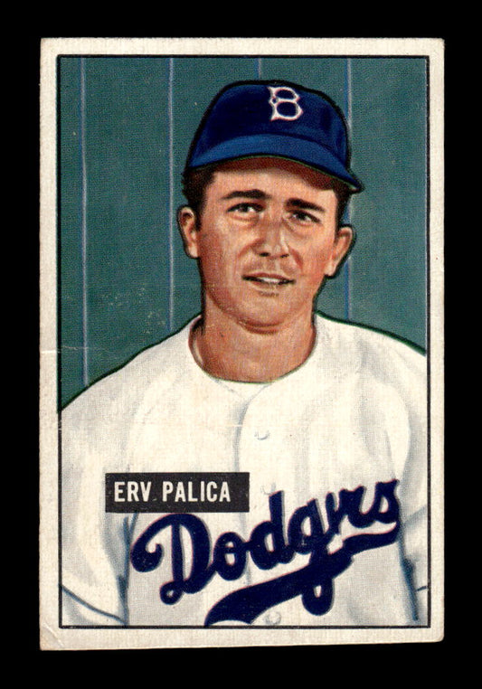 1951 Bowman #189 Erv Palica Very Good HOF-10001916