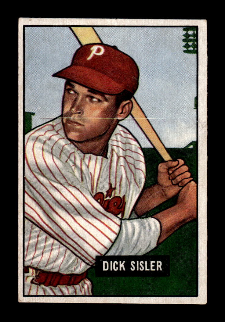 1951 Bowman #52 Dick Sisler Very Good HOF-10001919