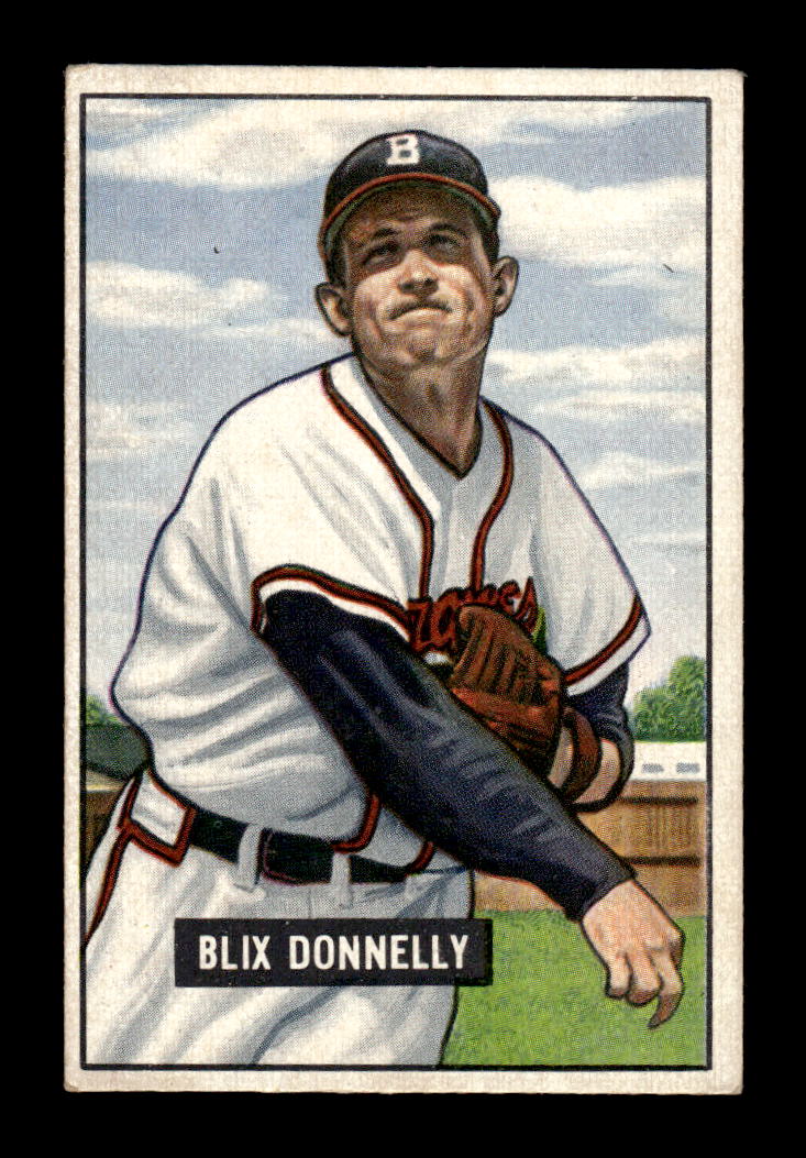 1951 Bowman #208 Blix Donnelly Very Good HOF-10001920