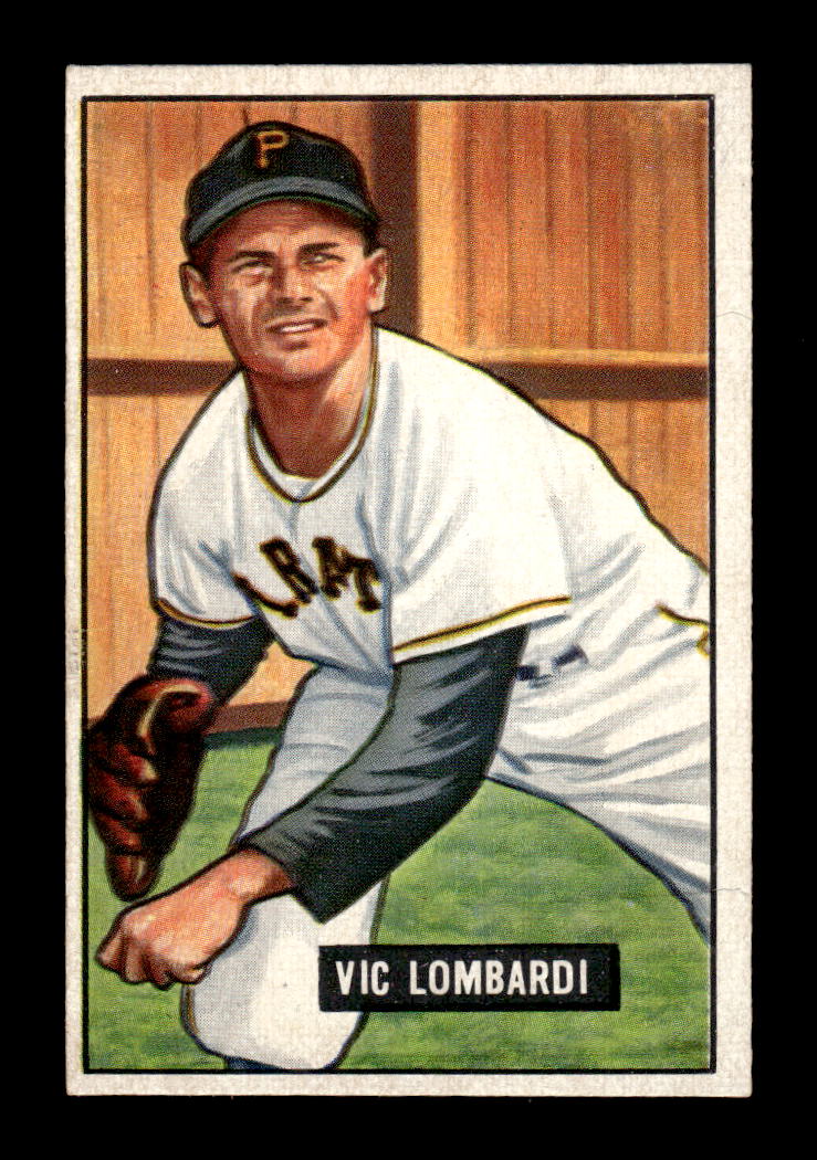 1951 Bowman #204 Vic Lombardi Very Good HOF-10001921