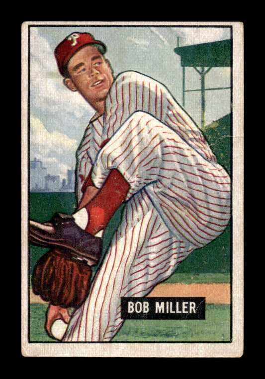 1951 Bowman #220 Bob Miller Very Good HOF-10001923