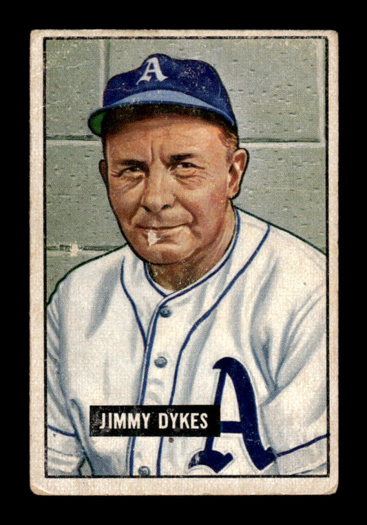 1951 Bowman #226 Jimmy Dykes Very Good HOF-10001925