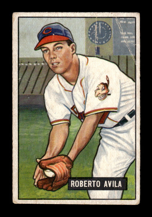 1951 Bowman #188 Roberto Avila Very Good HOF-10001928