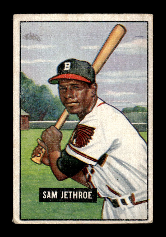 1951 Bowman #242 Sam Jethroe Very Good HOF-10001931