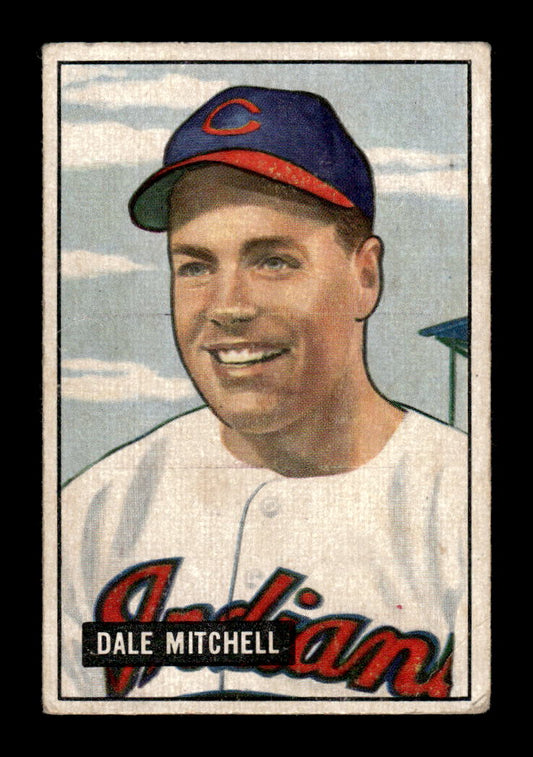 1951 Bowman #5 Dale Mitchell Very Good HOF-10001940