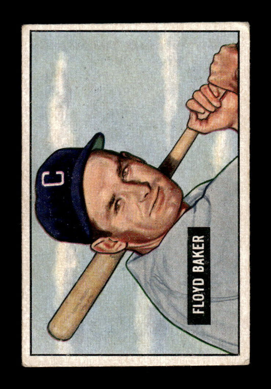 1951 Bowman #87 Floyd Baker Excellent HOF-10001945