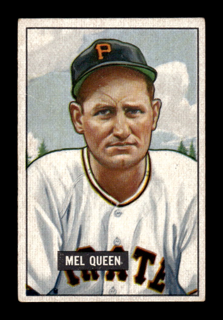 1951 Bowman #309 Mel Queen Very Good HOF-10001949