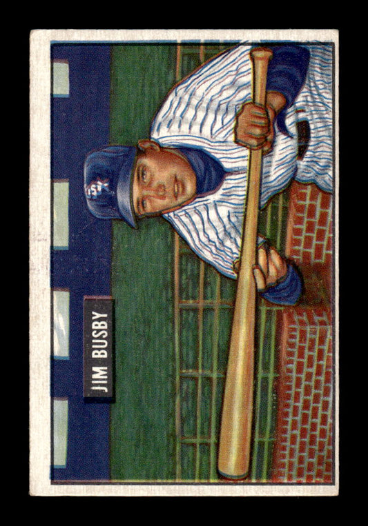 1951 Bowman #302 Jim Busby Very Good HOF-10001950