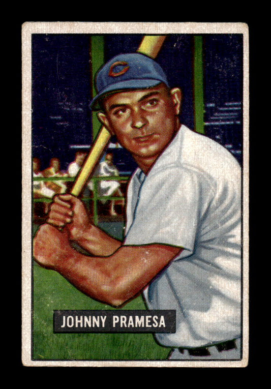 1951 Bowman #324 Johnny Pramesa Very Good HOF-10001952