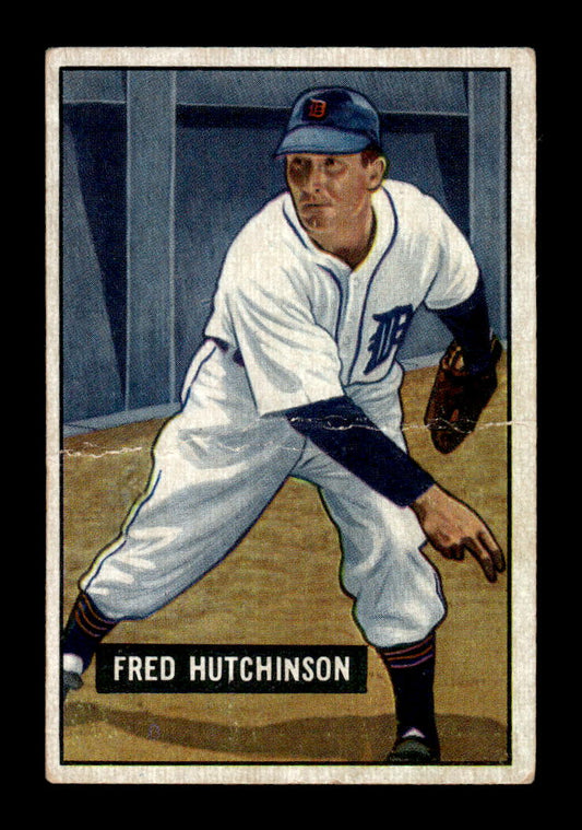 1951 Bowman #141 Fred Hutchinson Very Good HOF-10001964