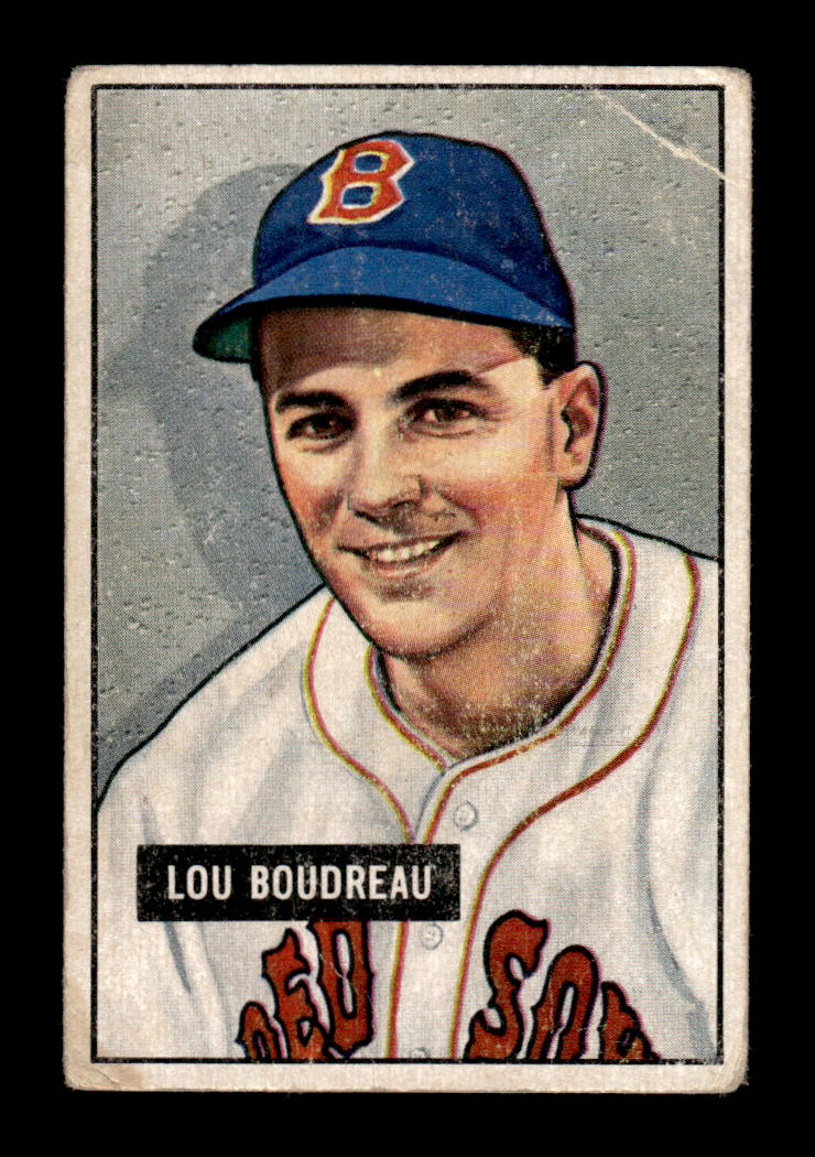 1951 Bowman #62 Lou Boudreau Very Good HOF-10001967