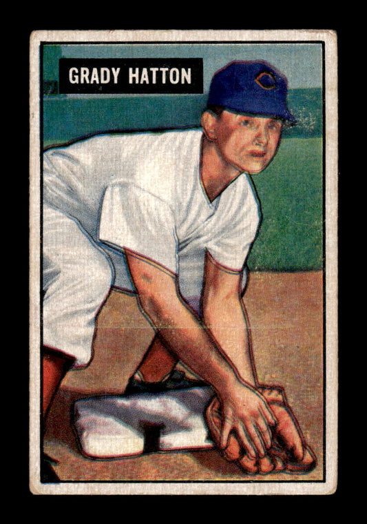 1951 Bowman #47 Grady Hatton Very Good HOF-10001975