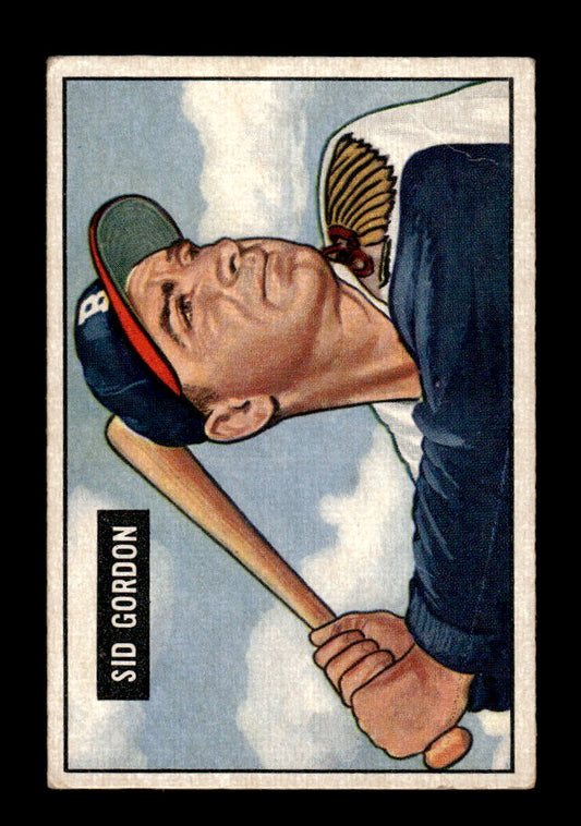 1951 Bowman #19 Sid Gordon Very Good HOF-10001983